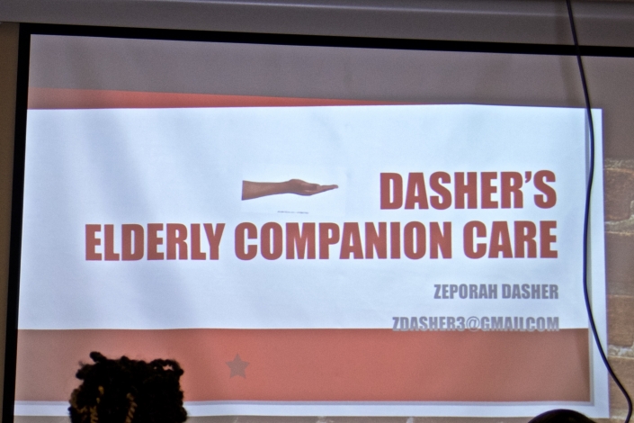 Zeporah D. Dasher Business Pitch Presentation