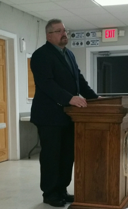 Tom Rideout, Project Opportunity<sup>SM</sup> 2013 Graduate and Owner of Overland Boiler Inspection and Energy Management Company was the Guest Speaker for the Graduation Ceremony