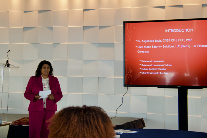 Angelique Louis Business Pitch Presentation