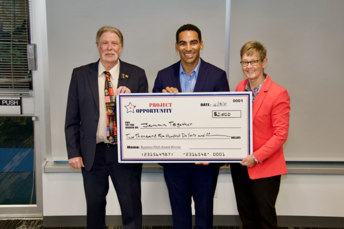 Congratulations to Broderick Neel-Feller, CEO of Jammin’ Together and First Place Winner in the Start Up category of the 2021 Project Opportunity Business Pitch Competition
