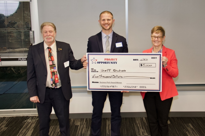 Congratulations to Jesse Sieff (Howard County Spring 2021 Class Graduate), CEO of Sieff Studios and Second Place Winner in the Established Business category of the 2021 Project Opportunity Business Pitch Competition