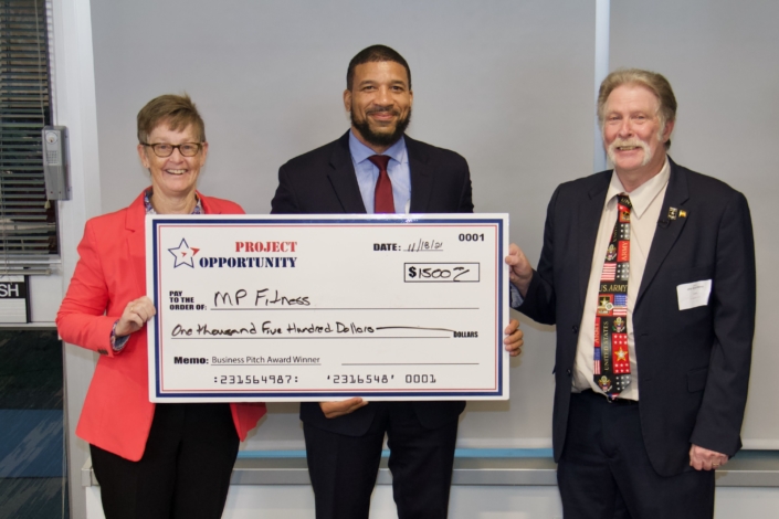 Congratulations to Michael Wilson (Prince George’s Fall 2020 Class Graduate), CEO of MP fitness and Second Place Winner in the Start Up category of the 2021 Project Opportunity Business Pitch Competition