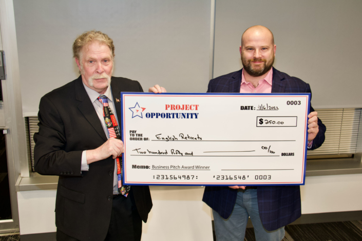 Mark Heward Crowd Favorite Award in Business Pitch Competition