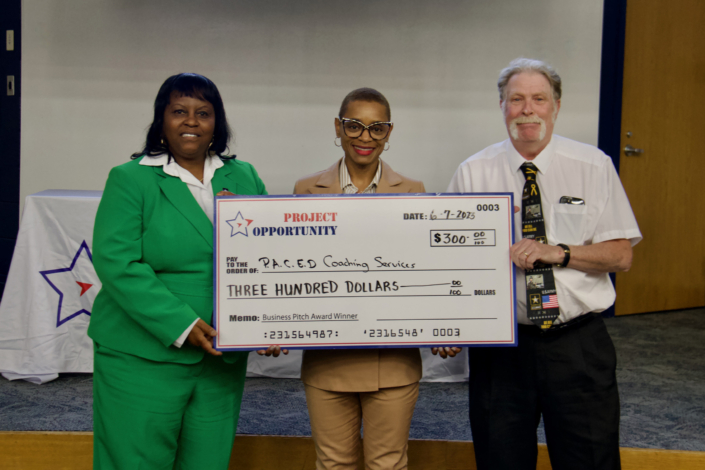 Maya Gavin-Ellison, P.A.C.E.D. Coaching Services, Third Place Business Pitch Award