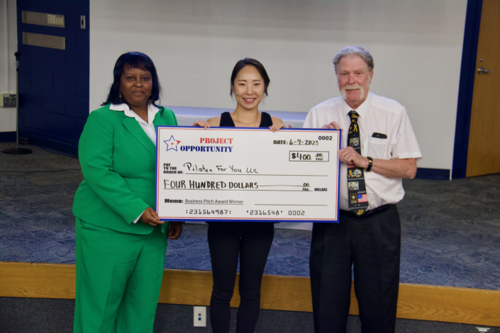 Hyunmi Jun, Pilates for You LLC, Second Place Business Pitch Award