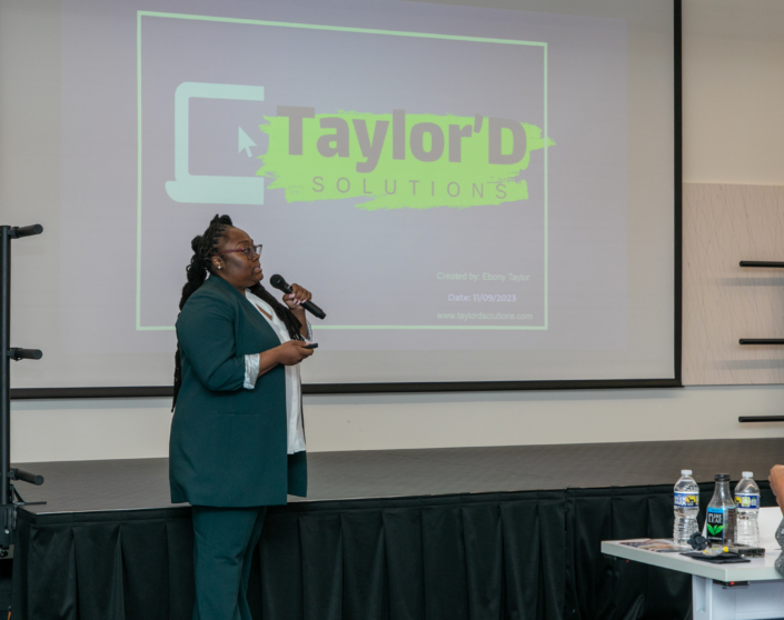 Ebony Taylor, CEO Taylor’D Solutions LLC Business Pitch