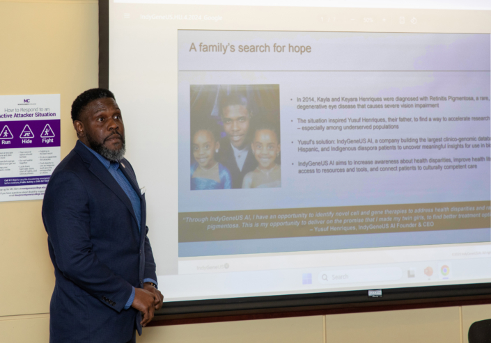 Yusuf Henriques Business Pitch