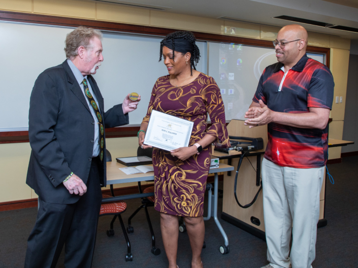 Toni Pisciotta Recognition as 500th Graduate of Project Opportunity