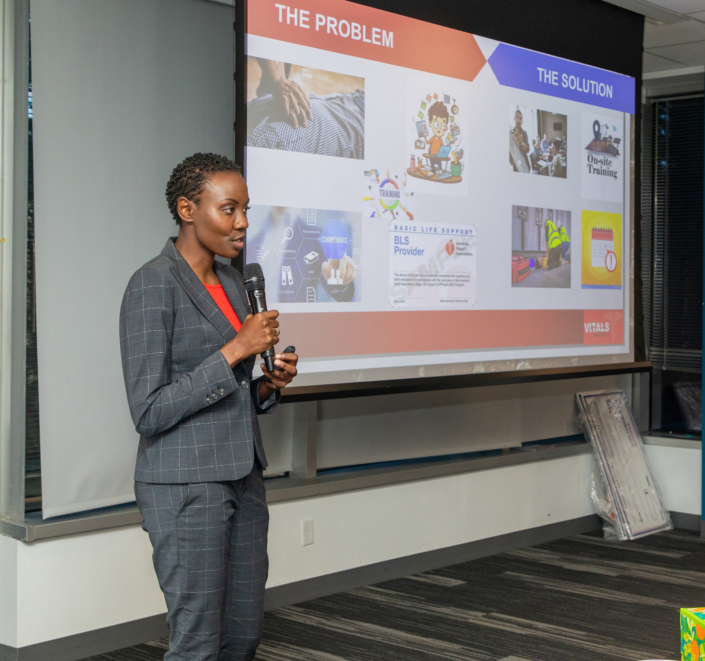 Edith Munyiri, Vitals Health, Business Pitch Edith Munyiri, Vitals Health, Business Pitch