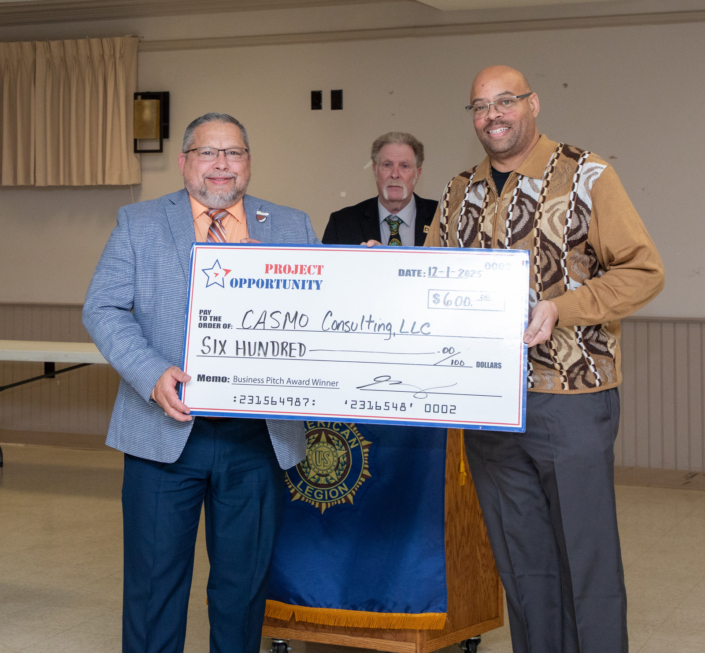 Business Pitch Check Presentation to Timothy W. Amerson