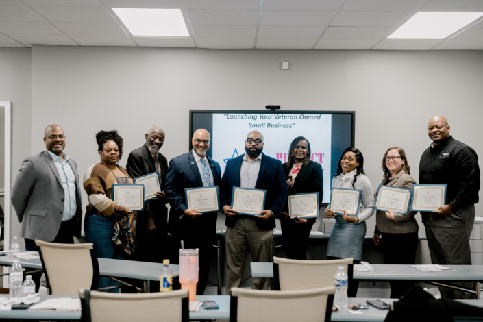 Graduation Class Photo Left to Right: Anthony Morgan Course Facilitator, Jeannette Hudgins, Kalem Umrani, Gregory M. Moore, Marquis Neal, Pamela Hunter, Fola Babarinde, Emily Scheeler, Vincent M. Berry Graduation Class Photo Left to Right: Anthony Morgan Course Facilitator, Jeannette Hudgins, Kalem Umrani, Gregory M. Moore, Marquis Neal, Pamela Hunter, Fola Babarinde, Emily Scheeler, Vincent M. Berry