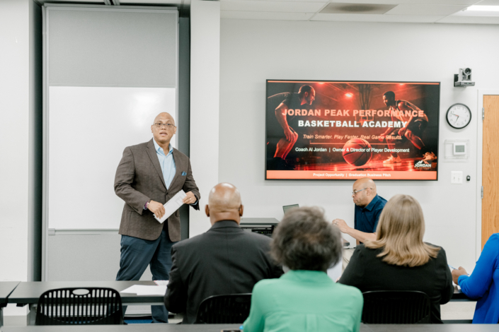 Alvin L. Jordan Jr., Business Pitch